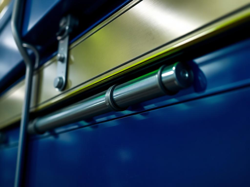 Lift door mechanism and roller guides